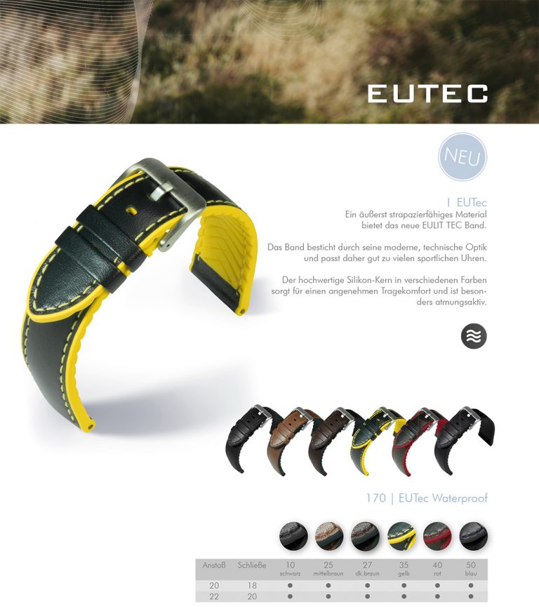 EULIT-Uhrarmbänder_EUTec_waterproof